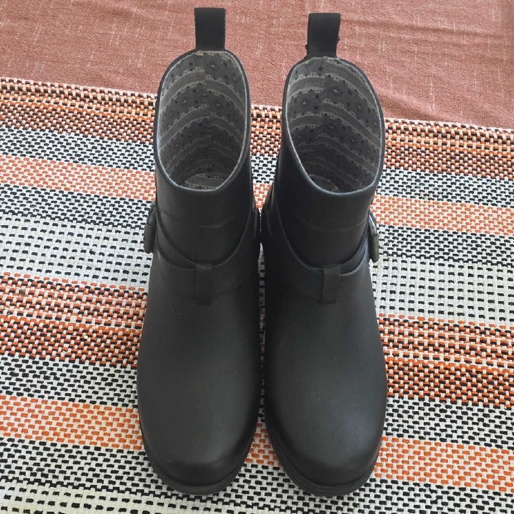 Lucky Brand Black Ankle Booties